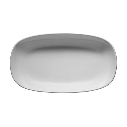 GGM Gastro (6 Cái) Đĩa Lớn Bầu Dục - Sứ - 240x110mm - Trắng