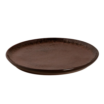 GGM Gastro (6 pcs) BAMA COPPER | Plates - flat - Stoneware - Ø210mm - Copper