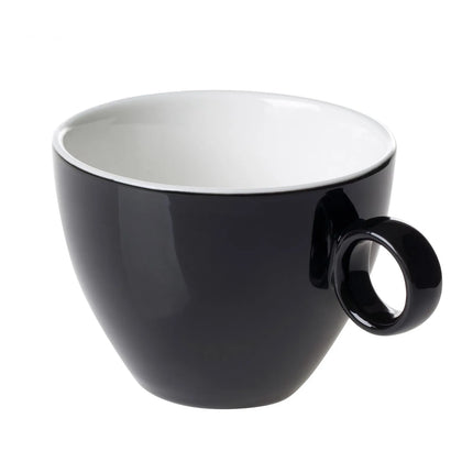 GGM Gastro (6 pcs) BART COLOUR CAFE | Cappuccino Cup Colour Cafe - 230ml - Black