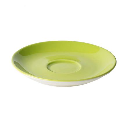 GGM Gastro (6 pcs) BART COLOUR CAFE - Cappuccino saucers - Ø155mm - Lime