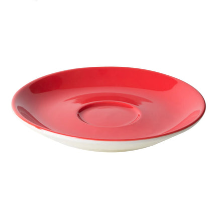 GGM Gastro (6 pcs) BART COLOUR CAFE - Coffee saucers - Ø135mm - Red