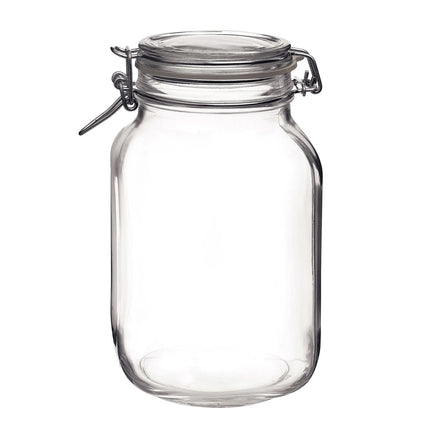GGM Gastro (6 pcs) Bormioli Rocco | Clip Top Preserve Jar - DUBLIN - 2L - with Clip Top Lid