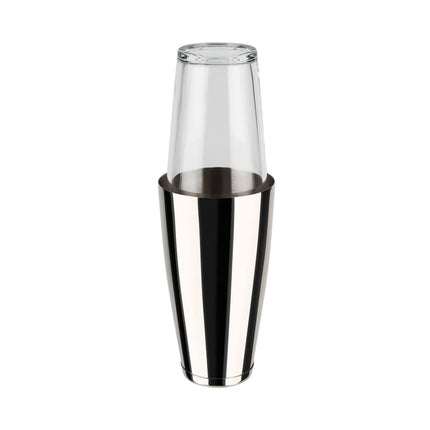GGM Gastro (6 pcs) Boston Can Set - 2-piece set - Stainless steel & glass - 0.7L