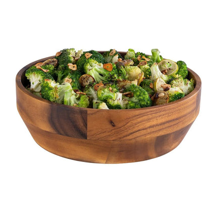 GGM Gastro (6 pcs) Bowl - ACACIA - Acacia Wood - 3L - 270x270mm - Depth: 85mm - Brown
