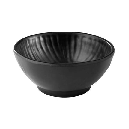 GGM Gastro (6 pcs) Bowl - AIKO - Melamine - 0.6L - square - 160x160mm - Depth: 70mm - Black