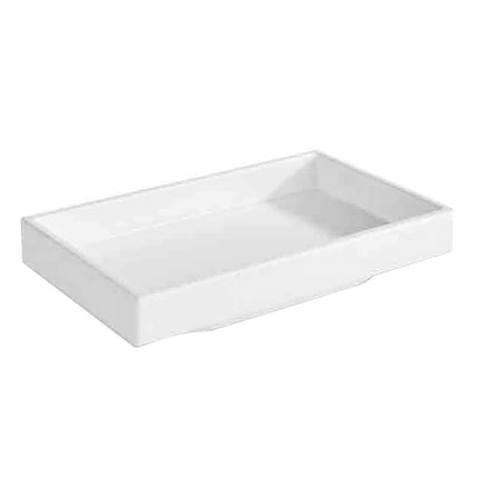 GGM Gastro (6 pcs) Bowl - ASIA PLUS - Melamine - 0.15L - square - 155x95mm - Depth: 30mm - White