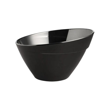 GGM Gastro (6 pcs) Bowl - BALANCE - Melamine - 0.40L - square - 145x145mm - Depth: 90mm - Black