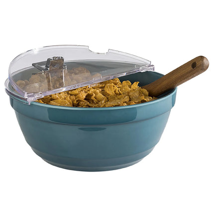 GGM Gastro (6 pcs) Bowl - EMMA - Melamine - 2.3L - round - Ø 230mm - Depth: 105mm - Blue