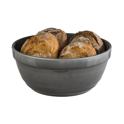 GGM Gastro (6 pcs) Bowl - EMMA - Melamine - 2.3L - round - Ø 230mm - Depth: 105mm - Grey