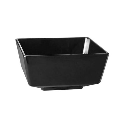 GGM Gastro (6 pcs) Bowl - FLOAT - Melamine - 0.5L - square - 125x125mm - Depth: 60mm - Black