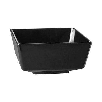 GGM Gastro (6 pcs) Bowl - FLOAT - Melamine - 1.9L - square - 190x190mm - Depth: 95mm - Black