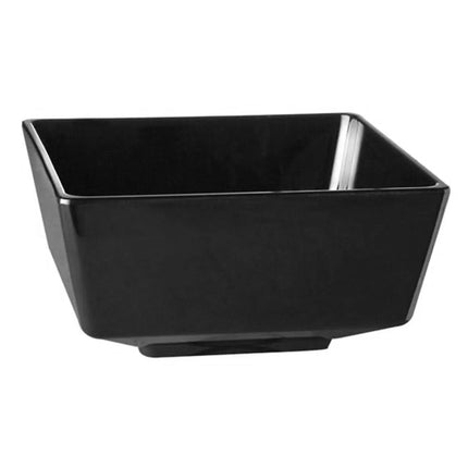 GGM Gastro (6 pcs) Bowl - FLOAT - Melamine - 4.7L - square - 250x250mm - Depth: 120mm - Black