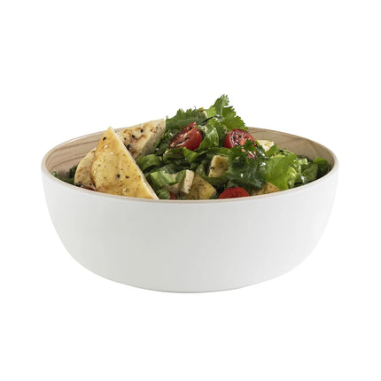 GGM Gastro (6 pcs) Bowl - FRIDA - Melamine - 1.8L - 215x215mm - Depth: 75mm - White