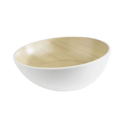 GGM Gastro (6 pcs) Bowl - FRIDA - Melamine - 1L - 215x215mm - Depth: 85mm - square - White