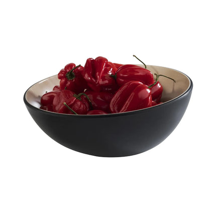 GGM Gastro (6 pcs) Bowl - FRIDA - Melamine - 1L - square - 215x215mm - Depth: 85mm - Black