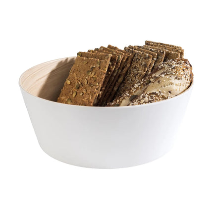GGM Gastro (6 pcs) Bowl - FRIDA - Melamine - 3.4L - Ø 265mm - White/Beige