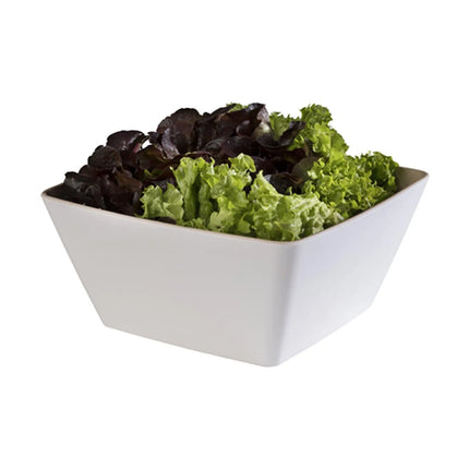 GGM Gastro (6 pcs) Bowl - FRIDA - Melamine - 3.5L - square - 250x250mm - Depth: 120mm - White