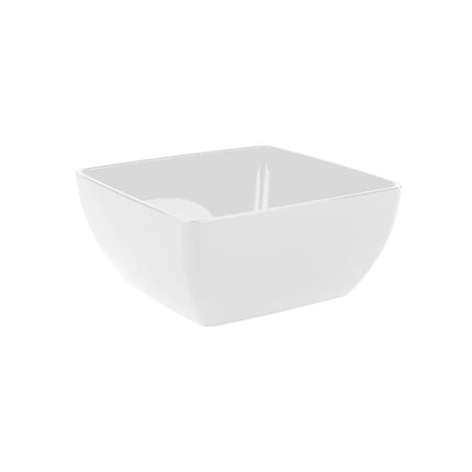 GGM Gastro (6 pcs) Bowl - FRIENDLY - PET - 0.14L - square - 90x90mm - Depth: 40mm - White
