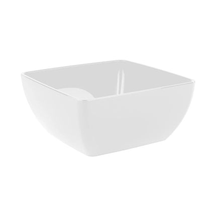 GGM Gastro (6 pcs) Bowl - FRIENDLY - PET - 1.5L - square - 190x190mm - Depth: 90mm - White