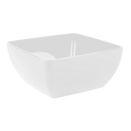 GGM Gastro (6 pcs) Bowl - FRIENDLY - PET - 3.8L - square - 250x250mm - Depth: 120mm - White