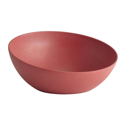 GGM Gastro (6 pcs) Bowl - FROSTFIRE - Aluminium - 3L - round - Ø 325mm - Depth: 140mm - Red