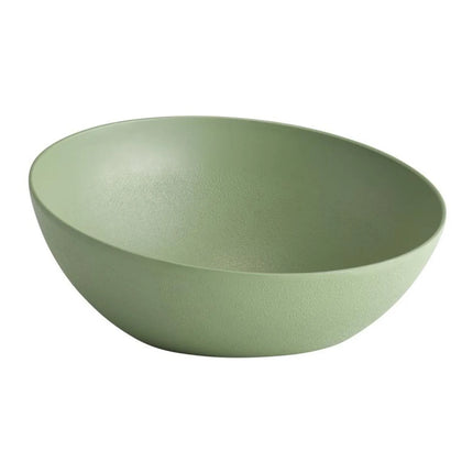 GGM Gastro (6 pcs) Bowl - FROSTFIRE - Aluminium - 3L - round - Ø 325mm - Green