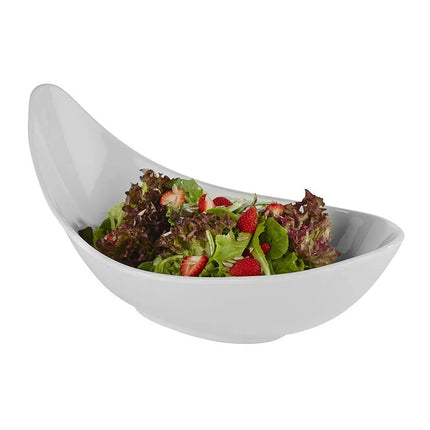 GGM Gastro (6 pcs) Bowl - GLOBAL BUFFET - Melamine - 3.3L - 440x250mm - Depth: 200mm - White