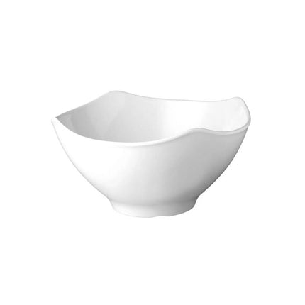 GGM Gastro (6 pcs) Bowl - GLOBAL BUFFET - Melamine - 3L - square - 255x255mm - Depth: 130mm - White