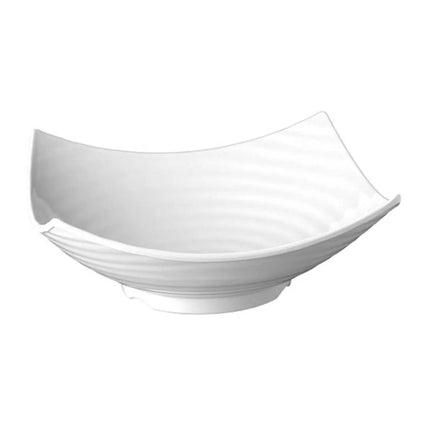 GGM Gastro (6 pcs) Bowl - GLOBAL BUFFET - Melamine - 5L - square - 400x400mm - Depth: 135mm - White