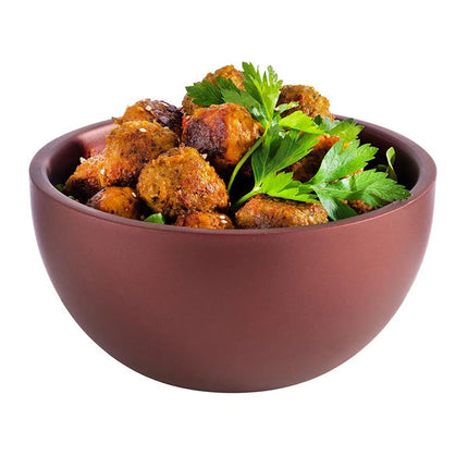 GGM Gastro (6 pcs) Bowl - LEVANTE - Stainless Steel - 0.9L - 170x170mm - Depth: 90mm