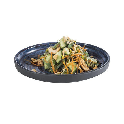 GGM Gastro (6 pcs) Bowl - LOOPS - Melamine - 0.25L - square - 180x180mm - Depth: 30mm - Blue