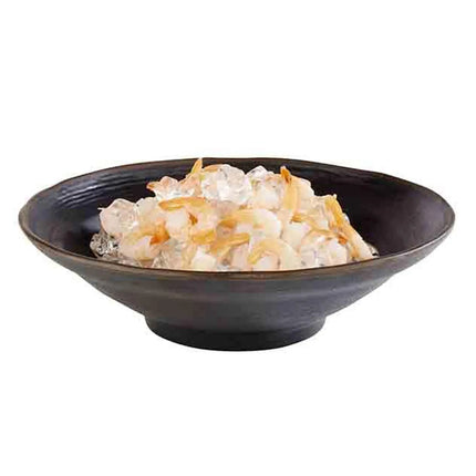 GGM Gastro (6 pcs) Bowl - MARONE - Melamine - 2L - round - Ø 305mm - Black/Brown