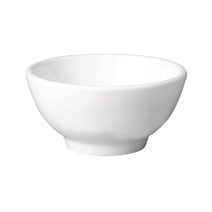 GGM Gastro (6 pcs) Bowl - PURE - Melamine - 1.25L - round - Ø 205mm - Depth: 100mm - White