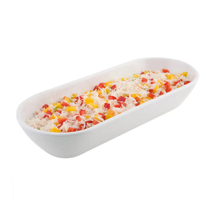 GGM Gastro (6 pcs) Bowl - PURE - Melamine - 1.5L - 375x155mm - Depth: 75mm - White