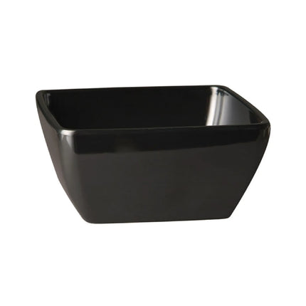 GGM Gastro (6 pcs) Bowl - PURE - Melamine - 3.8L - square - 250x250mm - Depth: 120mm - Black