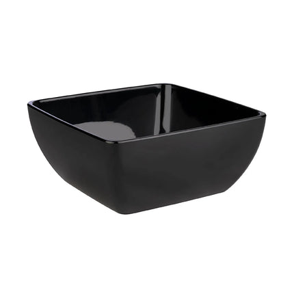 GGM Gastro (6 pcs) Bowl - PURE - Melamine - 8L - square - 320x320mm - Depth: 140mm - Black