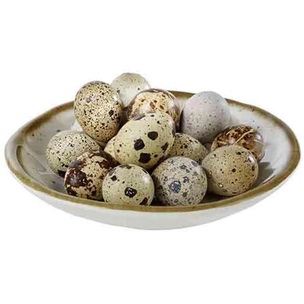 GGM Gastro (6 pcs) Bowl - STONE ART - Melamine - 150ml - square - 155x155mm - Depth: 25mm - White/Brown