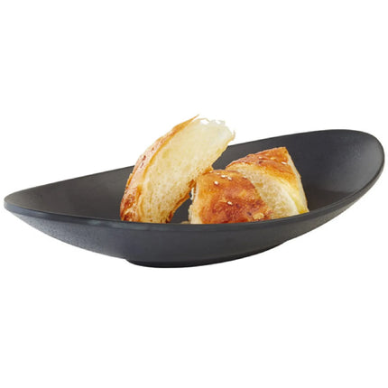 GGM Gastro (6 pcs) Bowl - ZEN - Melamine - 0.25L - 250x135mm - Depth: 40mm - Black