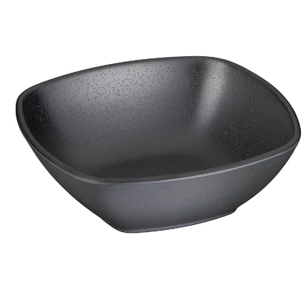 GGM Gastro (6 pcs) Bowl - ZEN - Melamine - 0.5L - square - 175x175mm - Depth: 60mm - Black
