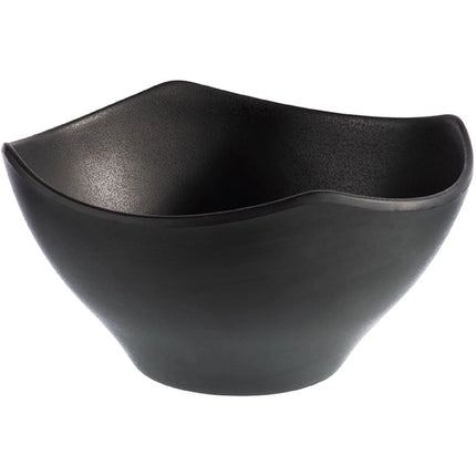 GGM Gastro (6 pcs) Bowl - ZEN - Melamine - 1.4L - square - 210x210mm - Depth: 110mm - Black