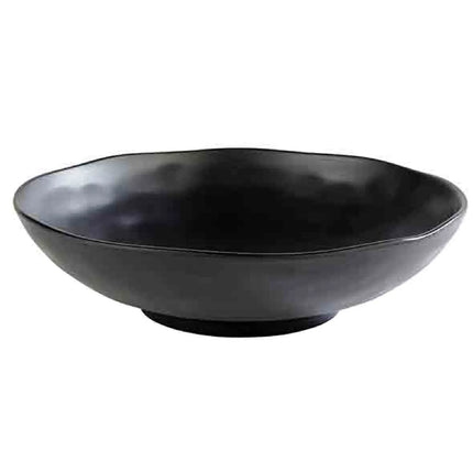 GGM Gastro (6 pcs) Bowl - ZEN - Melamine - 2.5L - Ø 310mm - Depth: 85mm - Black