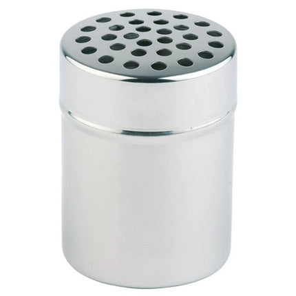 GGM Gastro (6 pcs) Cheese Shaker - 6-piece set - large perforation - Holes Ø 5mm - Stainless Steel - 150ml - Height: 75mm