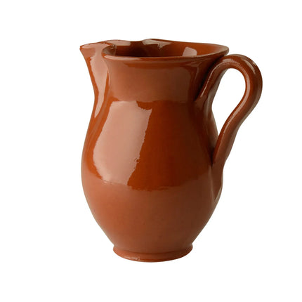 GGM Gastro (6 pcs) CLASSICO - Tapas Terracotta Jug - 500ml - Brown