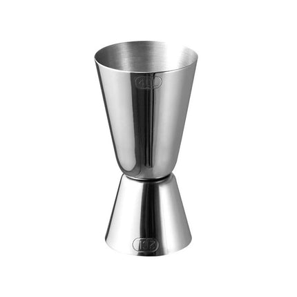 GGM Gastro (6 pcs) Cocktail Jigger - Stainless Steel - 25ml & 50ml - external volume markings - CE marked