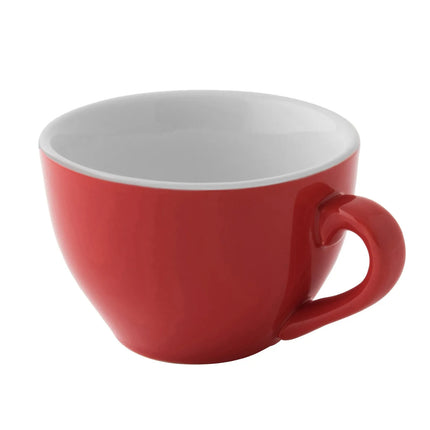 GGM Gastro (6 pcs) COLORS | Cappuccino Cup Colors - 180ml - Red
