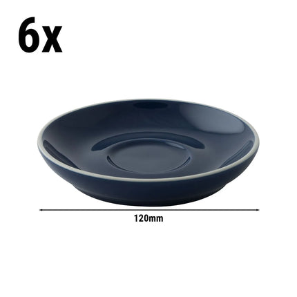 GGM Gastro (6 pcs) COLORS - Coffee saucers - Ø120mm - Blue