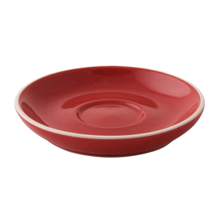 GGM Gastro (6 pcs) COLORS - Espresso saucers - Ø120mm - Red