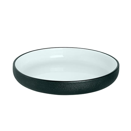 GGM Gastro (6 pcs) COSMIC | Plate - Porcelain - Ø200mm - Black