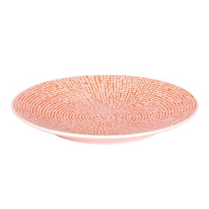 GGM Gastro (6 pcs) CUBICAL | Plate - flat - Stoneware - Ø160mm - Pink