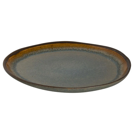 GGM Gastro (6 pcs) DAVIDE | Plate - flat - Stoneware - Ø280mm - Brown